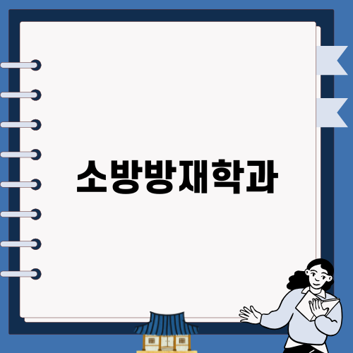 소방방재학과: 미래를 위한 안전한 선택