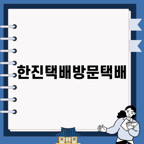 한진택배방문택배의 모든 것
