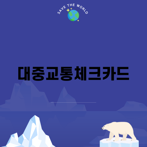 대중교통체크카드 혜택과 이용 후기